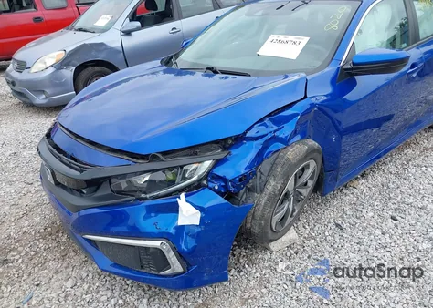 2019 Honda Civic Lx from USA, damaged, VIN 2HGFC2F61KH508020